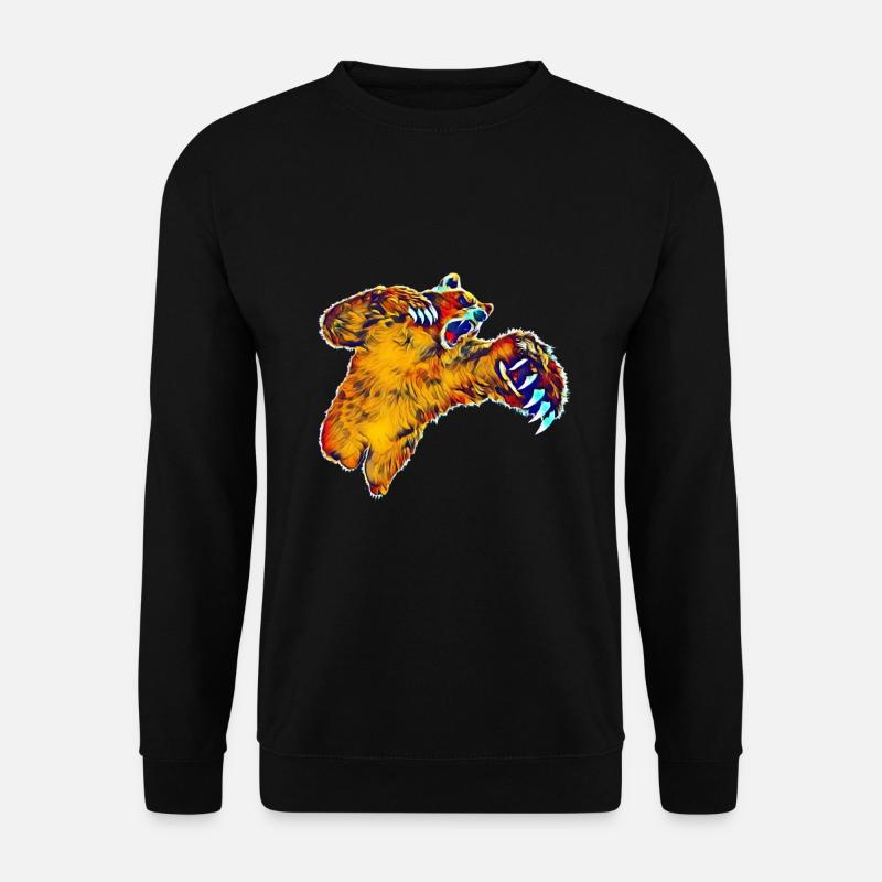 Grizzly - Unisex Pullover - Schwarz