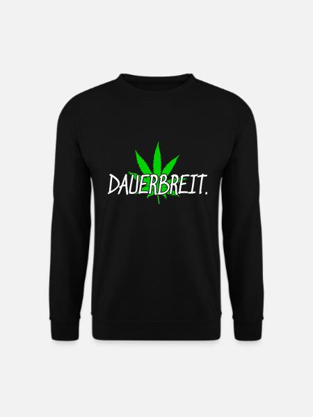 Kiffen Kiffer Amsterdam - Unisex Pullover - Schwarz