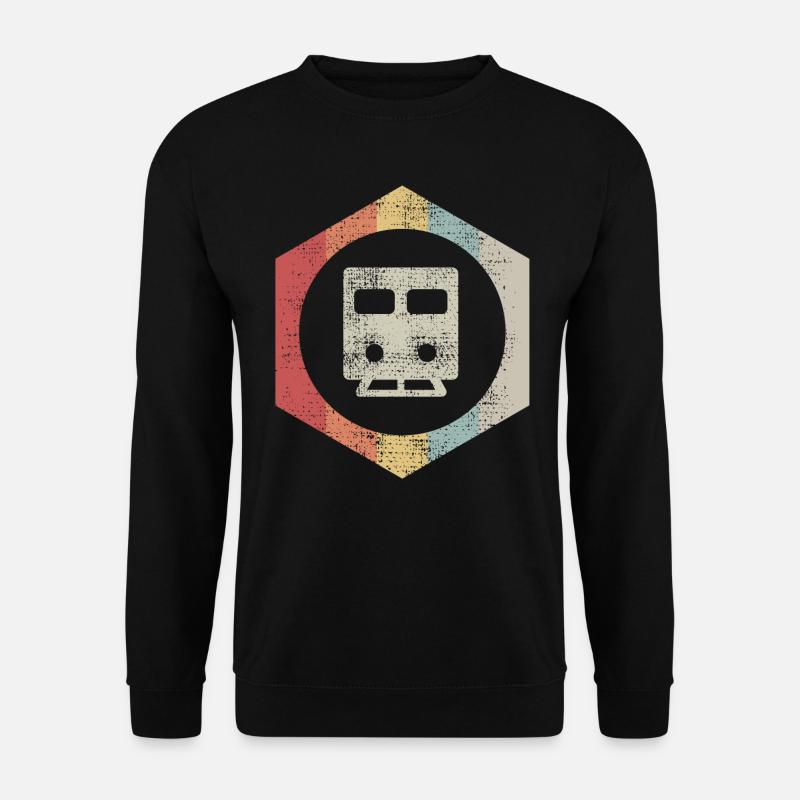 Zug - Unisex Pullover - Schwarz
