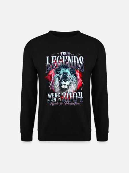 Legenden wurden 2004 geboren - Unisex Pullover - Schwarz