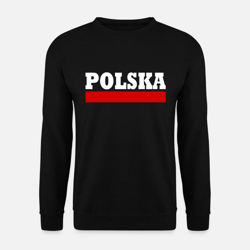 Polska - Unisex Sweatshirt - black