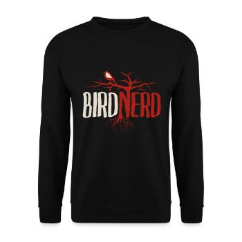 Ornithologie Vogelforschung I'm Not Lost I'm - Unisex Pullover - Schwarz - Vorne - Alina (178cm) & Michal (187cm)