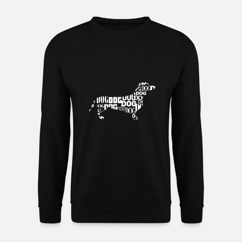Dackel - Unisex Pullover - Schwarz