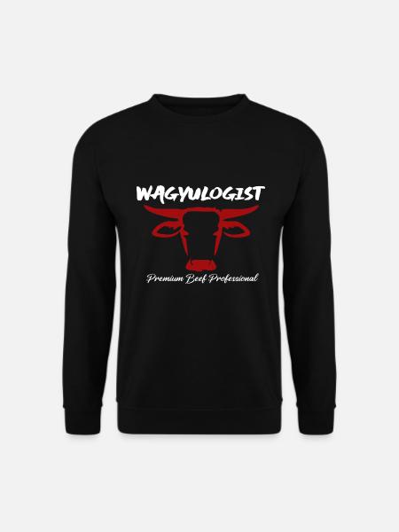 Wagyulogist Premium Beef Professional Japan - Unisex Sweatshirt - black