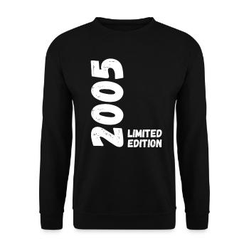 2005 Édition limitée Anniversaire - Sweat-shirt Unisexe - noir - Devant - Alina (178cm) & Michal (187cm)