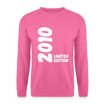 2010 Anniversaire en édition limitée - Sweat-shirt Unisexe - rose - Devant