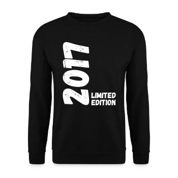 2017 Anniversaire en édition limitée - Sweat-shirt Unisexe - noir - Devant - Alina (178cm) & Michal (187cm)