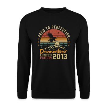 Les Légendes Sont Nées En Décembre 2013 - 2013 - Sweat-shirt Unisexe - noir - Devant - Alina (178cm) & Michal (187cm)