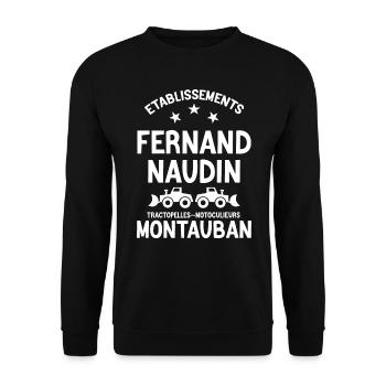 Tontons Flingueurs, Film Culte, Film Comique - Sweat-shirt Unisexe - noir - Devant - Alina (178cm) & Michal (187cm)