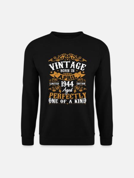 Die Legenden wurden im April 1944 geboren, Geschenk 1944 - Unisex Pullover - Schwarz