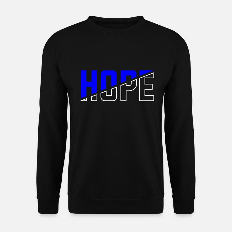 Hope - Unisex Pullover - Schwarz