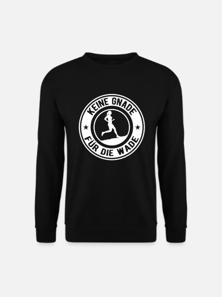 Joggerin Silhouette Dauerlauf - Unisex Pullover - Schwarz
