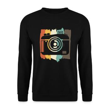 Photographes Photo Photo Rétro Photo Photo - Sweat-shirt Unisexe - noir - Devant - Alina (178cm) & Michal (187cm)