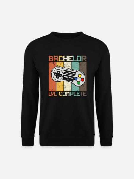 Bachelor Abschluss Studium Studenten Geschenk - Unisex Pullover - Schwarz