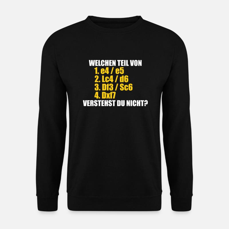 Welchen Teil Von Schäfermatt Verstehst Du Nicht - Unisex Pullover - Schwarz