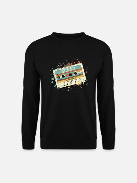 50. Geburtstag Geschenk | Retro 70er Jahre - Unisex Pullover - Schwarz
