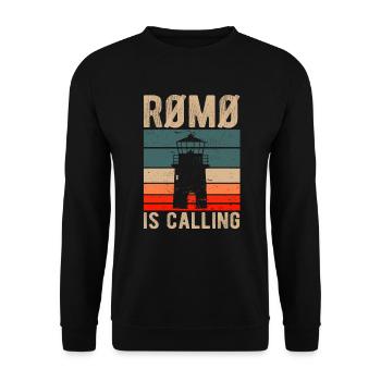 Danemark vacances Scandinavie disant Romo - Sweat-shirt Unisexe - noir - Devant - Alina (178cm) & Michal (187cm)