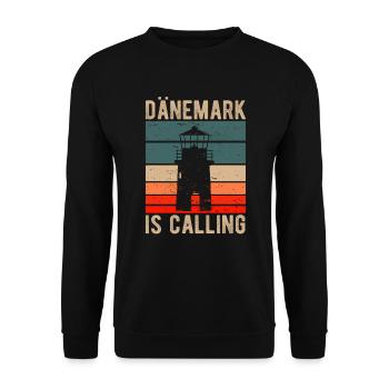 Danemark vacances Scandinavie disant phare - Sweat-shirt Unisexe - noir - Devant - Alina (178cm) & Michal (187cm)