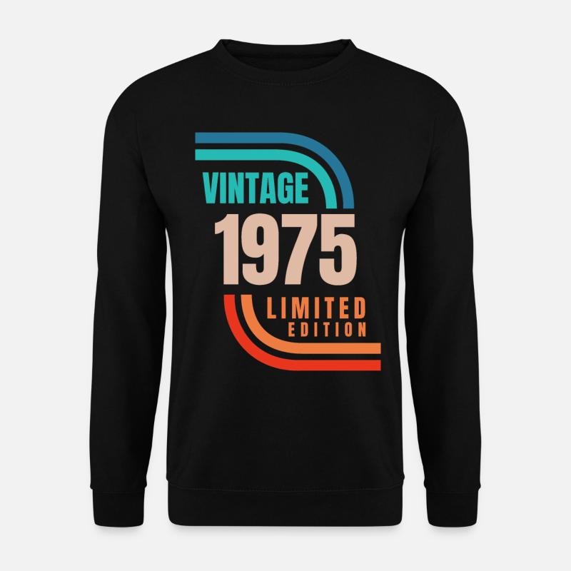 édition limitée millésime 1975 - Sweat-shirt Unisexe - noir