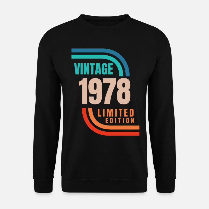édition limitée millésime 1978 - Sweat-shirt Unisexe - noir
