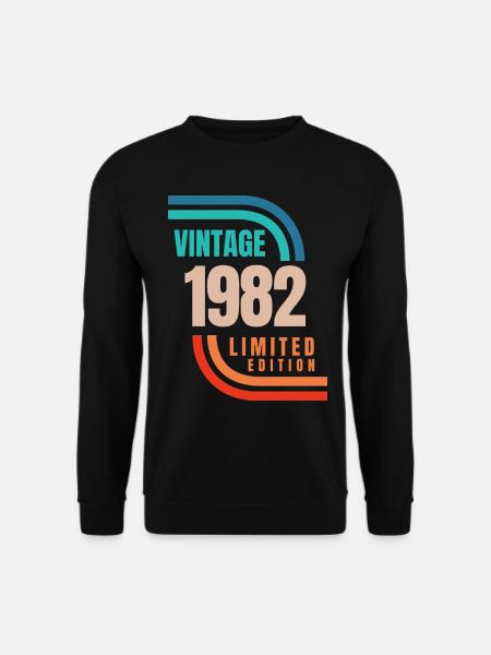 Vintage 1982 limited edition - Unisex Sweatshirt - black