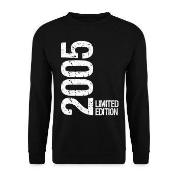 2005 Limited Edition - Unisex Pullover - Schwarz - Vorne - Alina (178cm) & Michal (187cm)