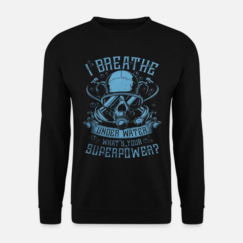 23F 0303 bk - Unisex Sweatshirt - black
