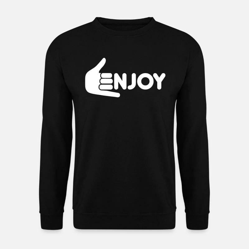 Enjoy - Unisex Sweatshirt - black