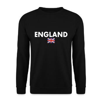 angleterre - Sweat-shirt Unisexe - noir - Devant - Alina (178cm) & Michal (187cm)
