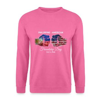 Journée de l’amitié philippino-américaine - Sweat-shirt Unisexe - rose - Devant
