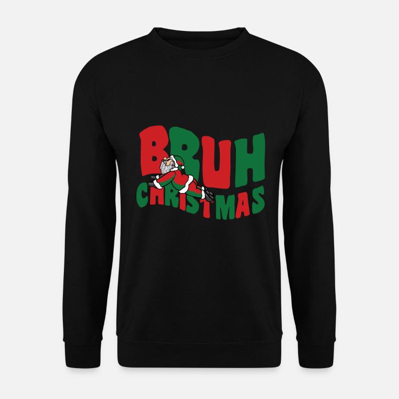Christmas Broth Meme - Unisex Sweatshirt - black