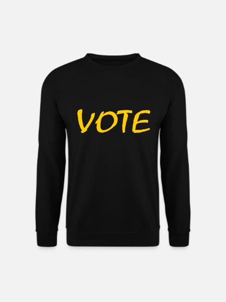 Vote - Unisex Sweatshirt - black