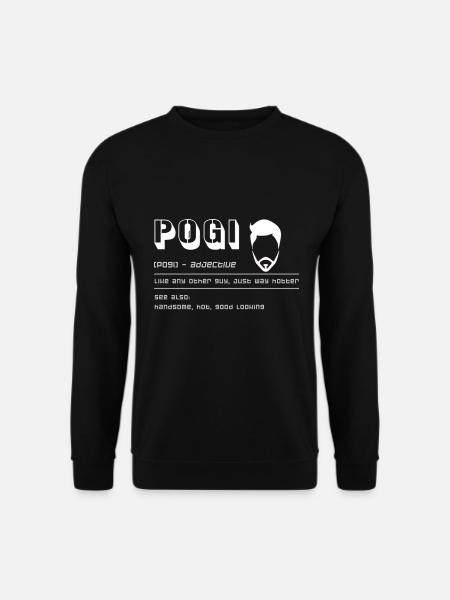 Hilarious Pogi declaration Philippine flag - Unisex Sweatshirt - black