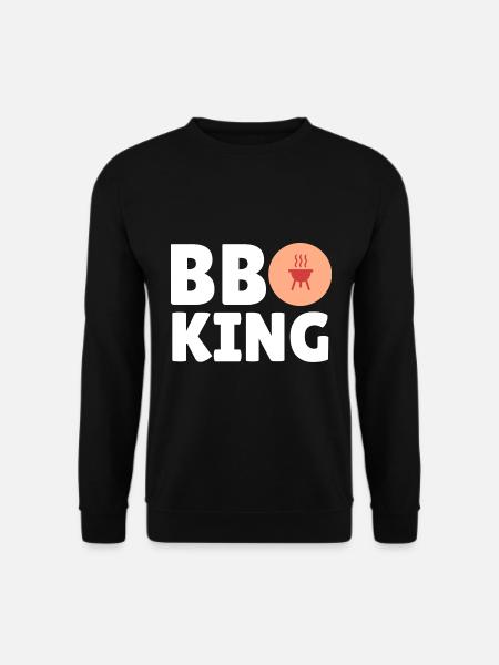 BBQ King - Grilling - Unisex Sweatshirt - black