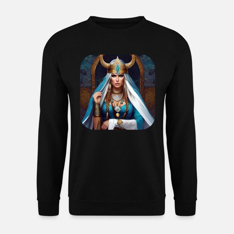 Proud Vikings in Germania Shieldmaiden - Unisex Sweatshirt - black