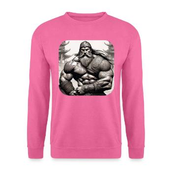 Proud Viking Warrior Germanic - Unisex Sweatshirt - pink - Front