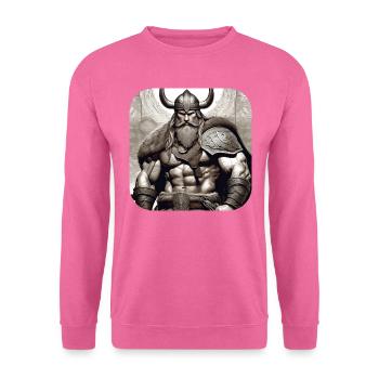 Stolzer Wikinger Krieger Germane - Unisex Pullover - Pink - Vorne