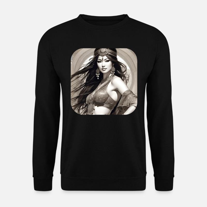 Mystical beauty - Unisex Sweatshirt - black