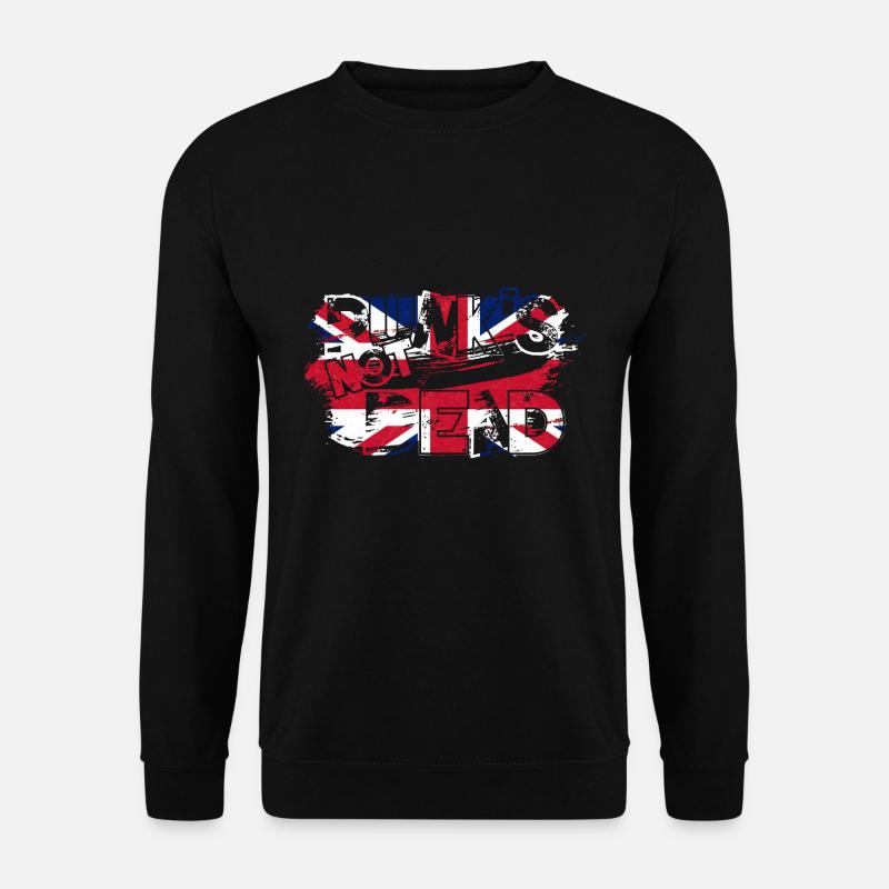 Punk's not dead Punkrock Musik Punker Retro Punk - Unisex Pullover - Schwarz