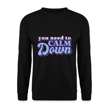 Niedliche Küken Dig Me Ostern Shirt - Unisex Pullover - Schwarz - Vorne - Alina (178cm) & Michal (187cm)
