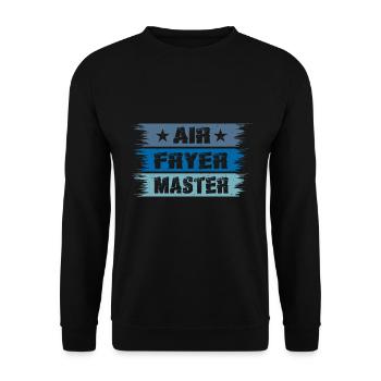 Heißluftfritteuse Master Culinary Crafts - Unisex Pullover - Schwarz - Vorne - Alina (178cm) & Michal (187cm)