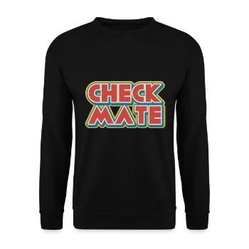 Chess Checkmate Chess Moves Chess Player - Unisex Sweatshirt - black - Front - Alina (178cm) & Michal (187cm)