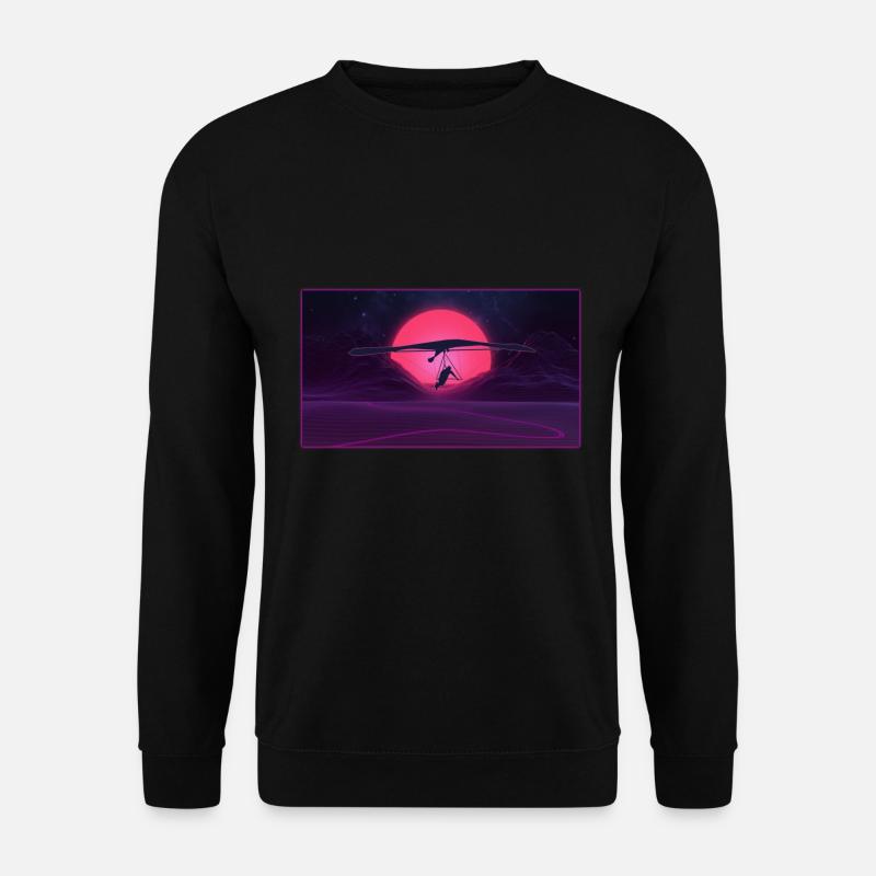 Deltaplane deltaplane - Sweat-shirt Unisexe - noir