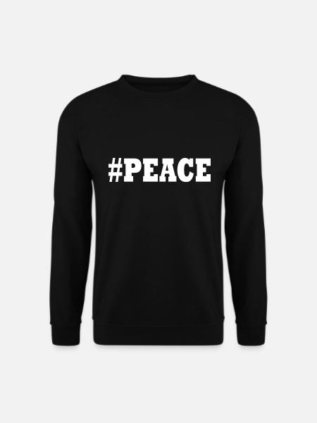 Peace - Unisex Sweatshirt - black