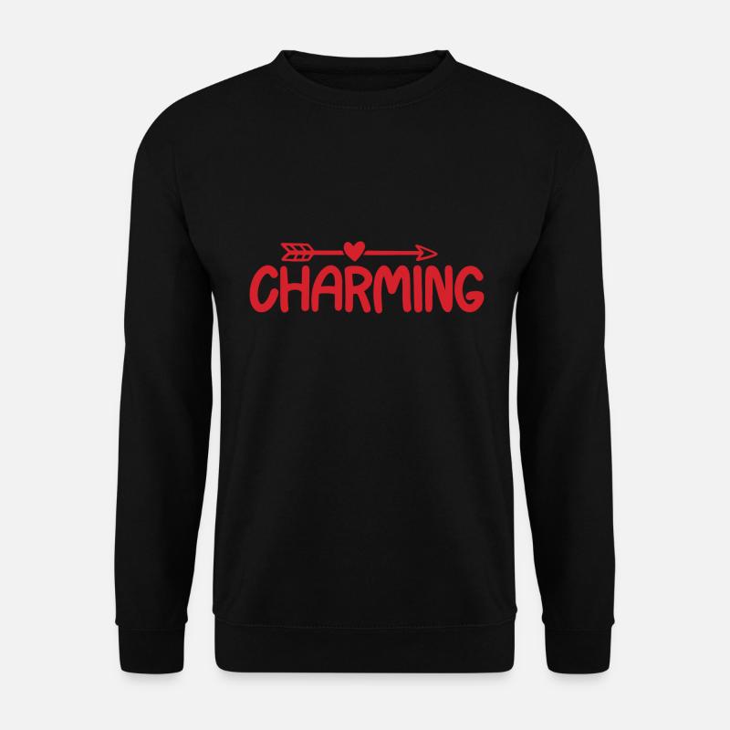 Charming - Unisex Sweatshirt - black