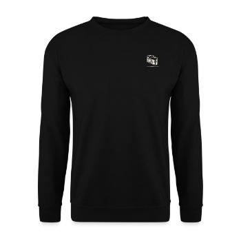 Foto - Unisex Pullover - Schwarz - Vorne - Alina (178cm) & Michal (187cm)