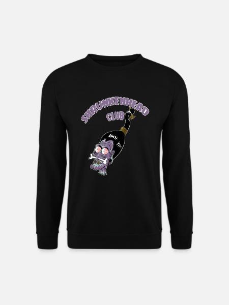 shrunken_head - Sweat-shirt Unisexe - noir