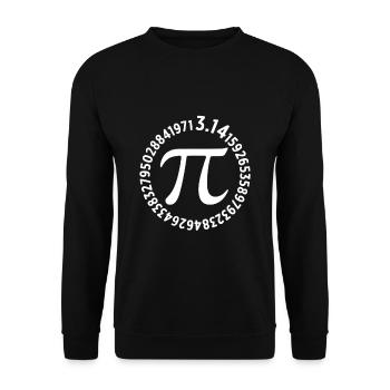 PI - Sweat-shirt Unisexe - noir - Devant - Alina (178cm) & Michal (187cm)