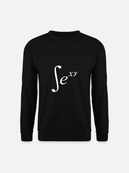 sexy math mathematician methenerd - Unisex Sweatshirt - black