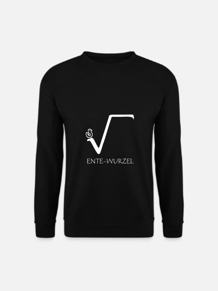 chemise de maths mathématiques de racine de canard - Sweat-shirt Unisexe - noir